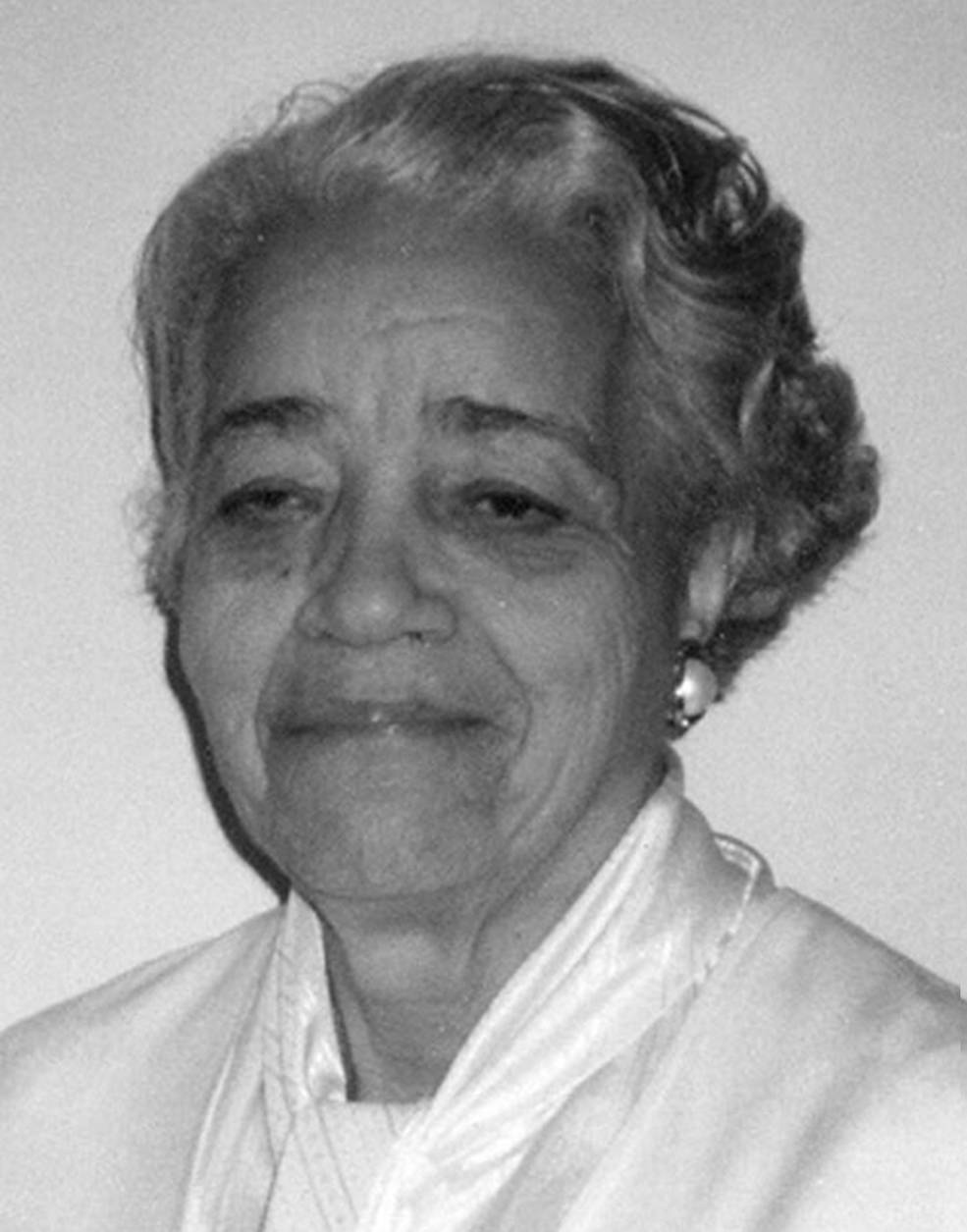 Dorothy Vaughan, head of the West Area Computing Unit at NACA Langley from 1949 to 1958. She taught herself FORTRAN at the age of forty-eight to survive the machines that were coming for her job. Photo: NASA, public domain.