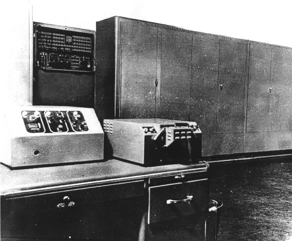 UNIVAC 1101 ATLAS cryptanalytic installation at NSA, c. 1954.