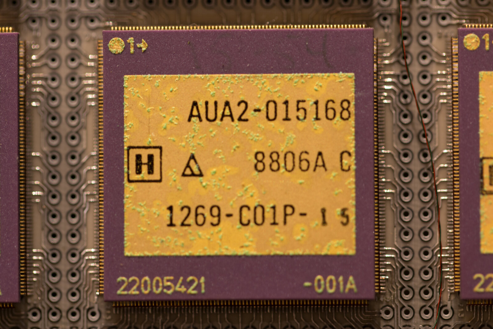 ETA10 processor unit, board-level detail.