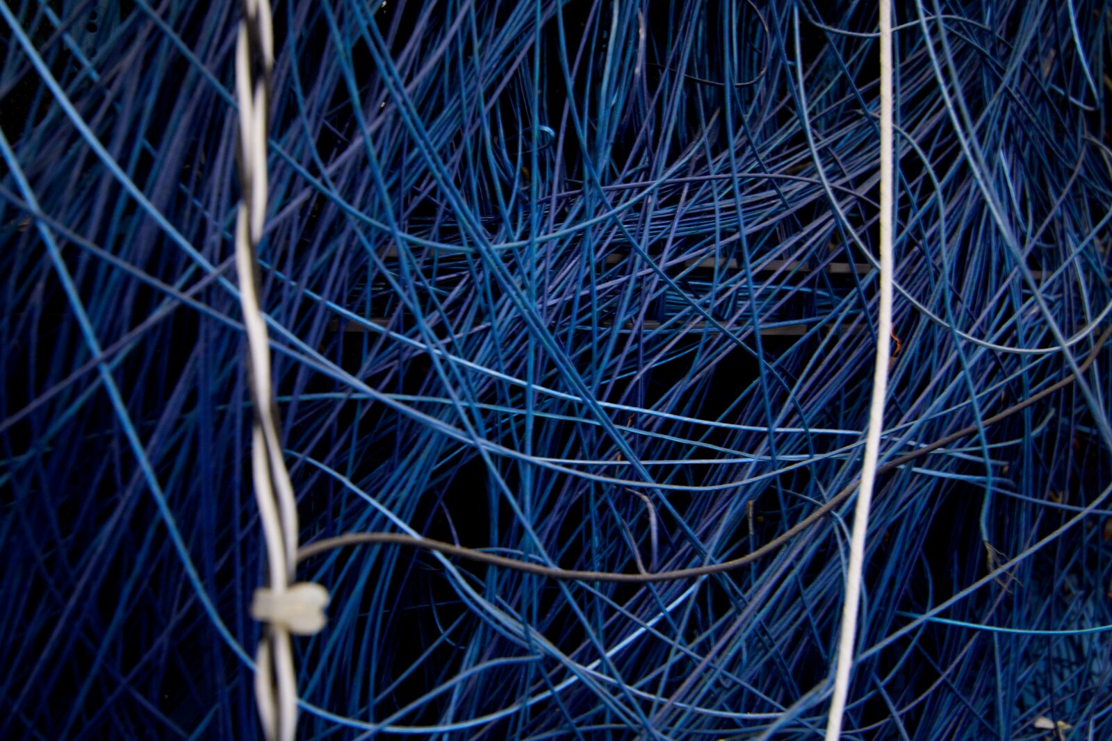 Internal wiring of the ILLIAC IV.