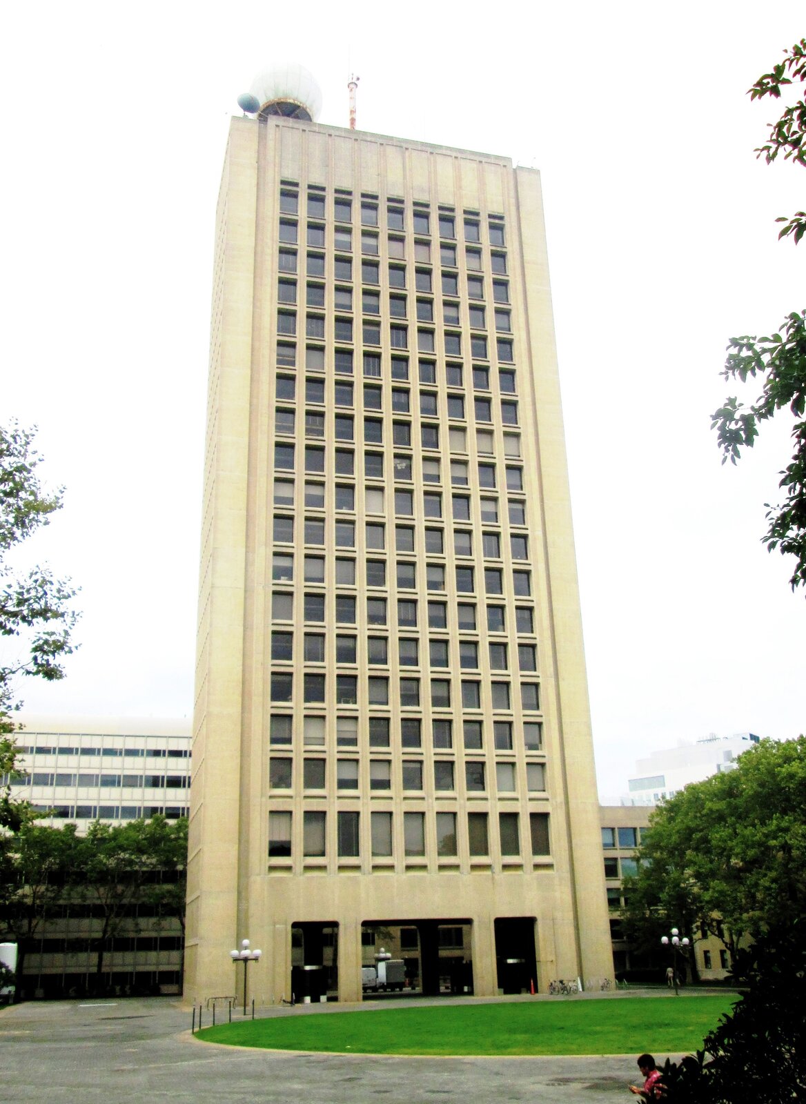 MIT Green Building (Building 54), I.M. Pei, 1964.